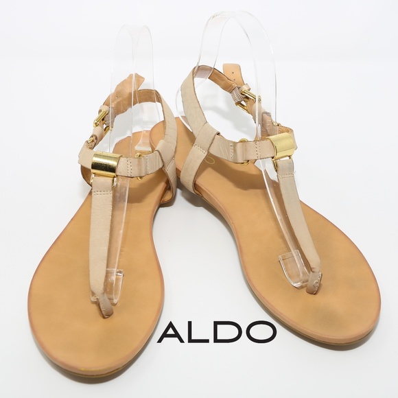 Aldo Shoes - Aldo Sandals Flip Flops Adjustable Strap Size 8